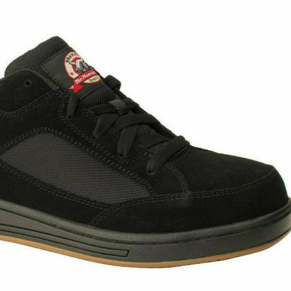 brahma men's grate steel toe skate sneaker